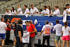 GP ABU DHABI, Merchandise giveaway for run lap of the circuit for Sebastian Vettel (GER) Aston Martin F1 Team.
19.11.2022. Formula 1 World Championship, Rd 22, Abu Dhabi Grand Prix, Yas Marina Circuit, Abu Dhabi, Qualifiche Day.
- www.xpbimages.com, EMail: requests@xpbimages.com © Copyright: Moy / XPB Images