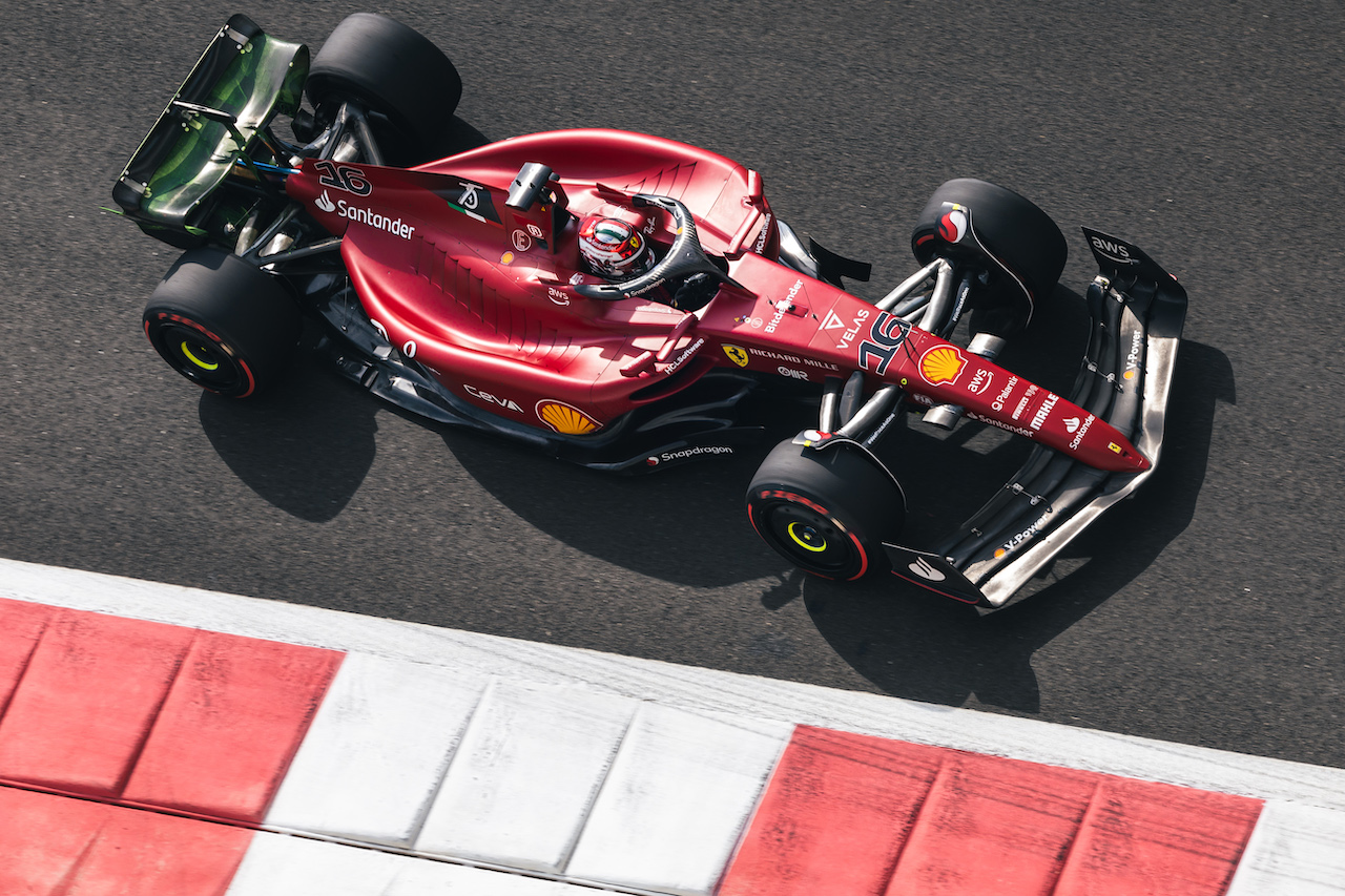 GP ABU DHABI, Charles Leclerc (MON) Ferrari F1-75.
18.11.2022. Formula 1 World Championship, Rd 22, Abu Dhabi Grand Prix, Yas Marina Circuit, Abu Dhabi, Practice Day.
- www.xpbimages.com, EMail: requests@xpbimages.com © Copyright: Bearne / XPB Images