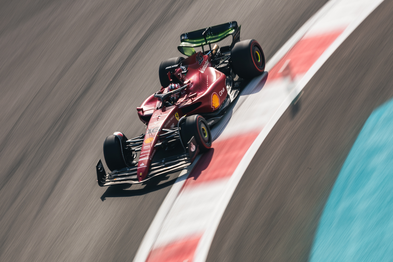 GP ABU DHABI, Charles Leclerc (MON) Ferrari F1-75.
18.11.2022. Formula 1 World Championship, Rd 22, Abu Dhabi Grand Prix, Yas Marina Circuit, Abu Dhabi, Practice Day.
- www.xpbimages.com, EMail: requests@xpbimages.com © Copyright: Bearne / XPB Images