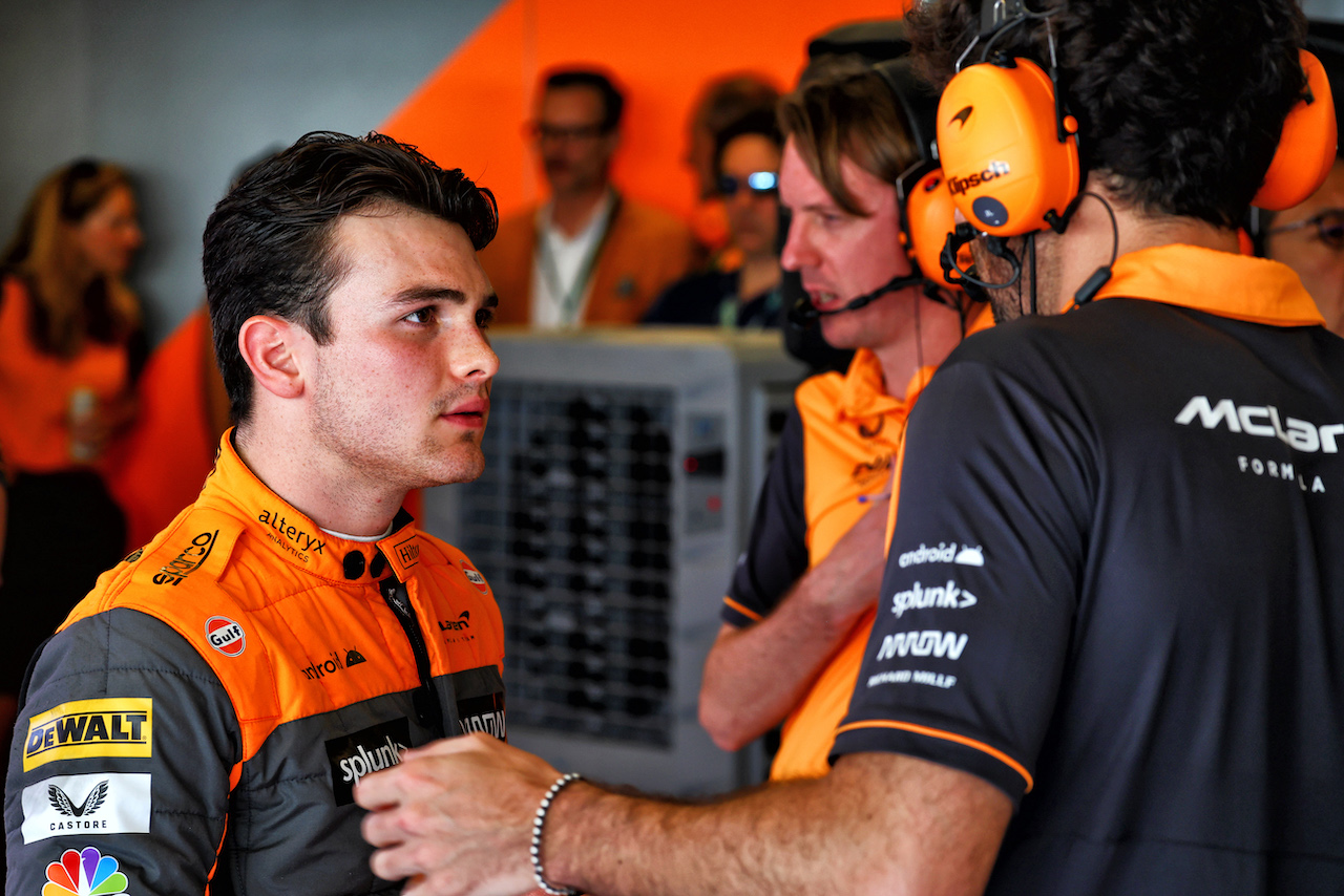 GP ABU DHABI, Pato O'Ward (MEX) McLaren Test Driver.
18.11.2022. Formula 1 World Championship, Rd 22, Abu Dhabi Grand Prix, Yas Marina Circuit, Abu Dhabi, Practice Day.
 - www.xpbimages.com, EMail: requests@xpbimages.com © Copyright: Coates / XPB Images