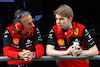 GP ABU DHABI, (L to R): Laurent Mekies (FRA) Ferrari Sporting Director with Robert Shwartzman (RUS) / (ISR) Ferrari Developement Driver.
18.11.2022. Formula 1 World Championship, Rd 22, Abu Dhabi Grand Prix, Yas Marina Circuit, Abu Dhabi, Practice Day.
- www.xpbimages.com, EMail: requests@xpbimages.com © Copyright: Batchelor / XPB Images