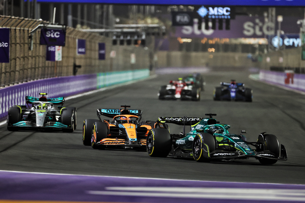 GP ARABIA SAUDITA, Lance Stroll (CDN) Aston Martin F1 Team AMR22.
27.03.2022. Formula 1 World Championship, Rd 2, Saudi Arabian Grand Prix, Jeddah, Saudi Arabia, Gara Day.
- www.xpbimages.com, EMail: requests@xpbimages.com © Copyright: Charniaux / XPB Images