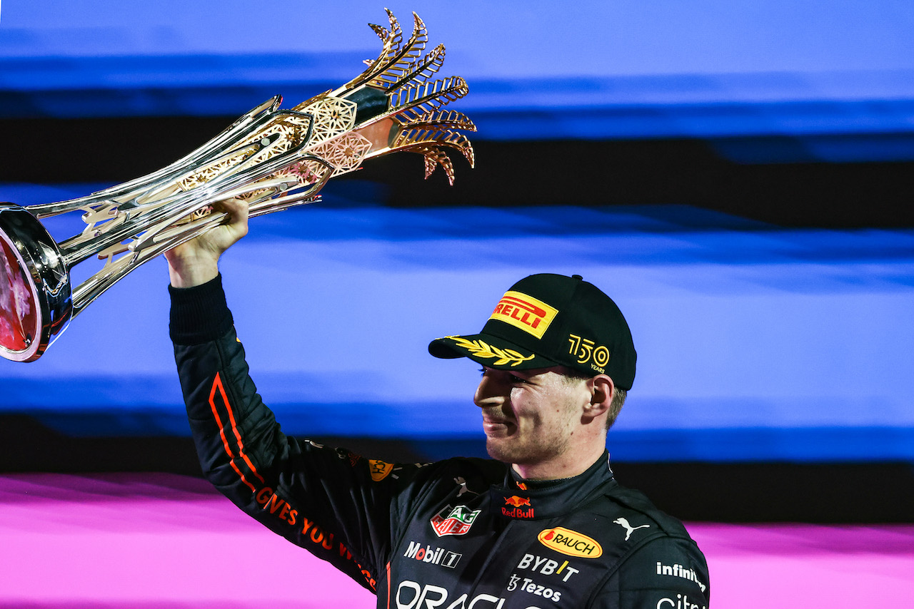 GP ARABIA SAUDITA, Max Verstappen (NLD), Red Bull Racing 
27.03.2022. Formula 1 World Championship, Rd 2, Saudi Arabian Grand Prix, Jeddah, Saudi Arabia, Gara Day.
- www.xpbimages.com, EMail: requests@xpbimages.com © Copyright: Charniaux / XPB Images