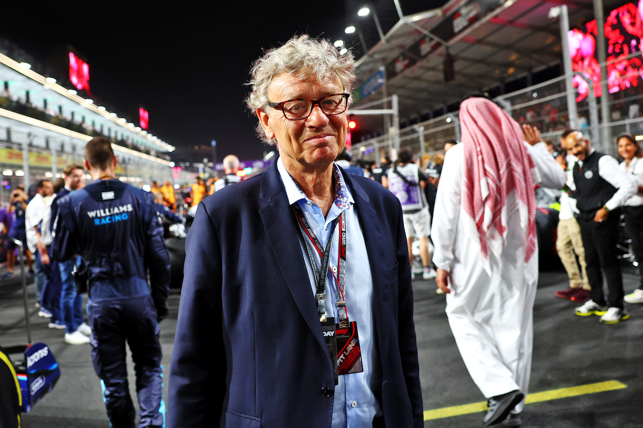 GP ARABIA SAUDITA, Hermann Tilke (GER) Circuit Designer on the grid.
27.03.2022. Formula 1 World Championship, Rd 2, Saudi Arabian Grand Prix, Jeddah, Saudi Arabia, Gara Day.
- www.xpbimages.com, EMail: requests@xpbimages.com © Copyright: Batchelor / XPB Images