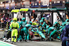 GP ARABIA SAUDITA, Lance Stroll (CDN) Aston Martin F1 Team AMR22 makes a pit stop.
27.03.2022. Formula 1 World Championship, Rd 2, Saudi Arabian Grand Prix, Jeddah, Saudi Arabia, Gara Day.
- www.xpbimages.com, EMail: requests@xpbimages.com © Copyright: Batchelor / XPB Images