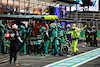 GP ARABIA SAUDITA, Nico Hulkenberg (GER) Aston Martin F1 Team Reserve Driver AMR22 makes a pit stop.
27.03.2022. Formula 1 World Championship, Rd 2, Saudi Arabian Grand Prix, Jeddah, Saudi Arabia, Gara Day.
- www.xpbimages.com, EMail: requests@xpbimages.com © Copyright: Batchelor / XPB Images