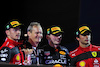 GP ARABIA SAUDITA, The podium (L to R): Charles Leclerc (MON) Ferrari, second; Paul Monaghan (GBR) Red Bull Racing Chief Engineer; Max Verstappen (NLD) Red Bull Racing, vincitore; Carlos Sainz Jr (ESP) Ferrari, third.
27.03.2022. Formula 1 World Championship, Rd 2, Saudi Arabian Grand Prix, Jeddah, Saudi Arabia, Gara Day.
 - www.xpbimages.com, EMail: requests@xpbimages.com © Copyright: Coates / XPB Images