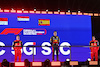 GP ARABIA SAUDITA, The podium (L to R): Charles Leclerc (MON) Ferrari, second; Max Verstappen (NLD) Red Bull Racing, vincitore; Carlos Sainz Jr (ESP) Ferrari, third.
27.03.2022. Formula 1 World Championship, Rd 2, Saudi Arabian Grand Prix, Jeddah, Saudi Arabia, Gara Day.
- www.xpbimages.com, EMail: requests@xpbimages.com © Copyright: Bearne / XPB Images