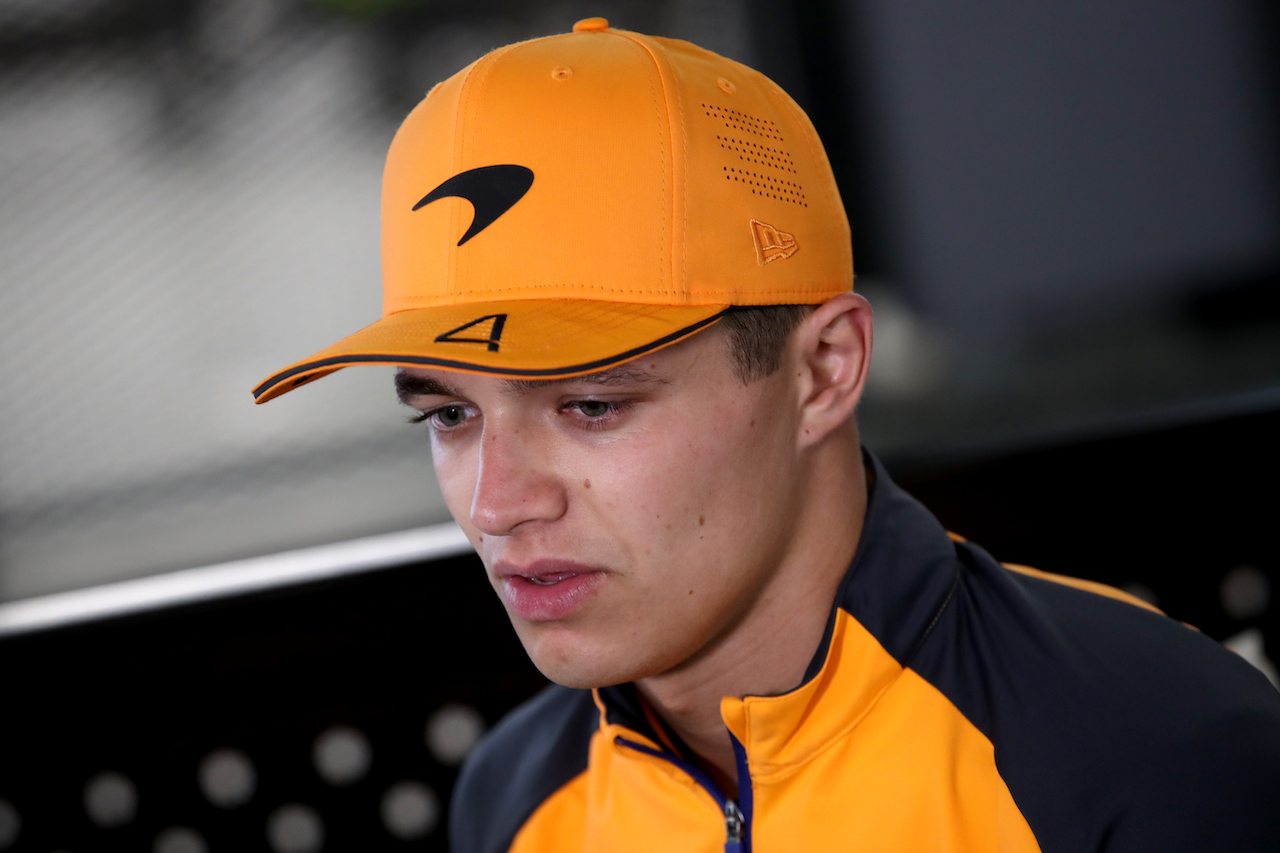 GP ARABIA SAUDITA, Lando Norris (GBR) McLaren.
24.03.2022. Formula 1 World Championship, Rd 2, Saudi Arabian Grand Prix, Jeddah, Saudi Arabia, Preparation Day.
 - www.xpbimages.com, EMail: requests@xpbimages.com © Copyright: Coates / XPB Images