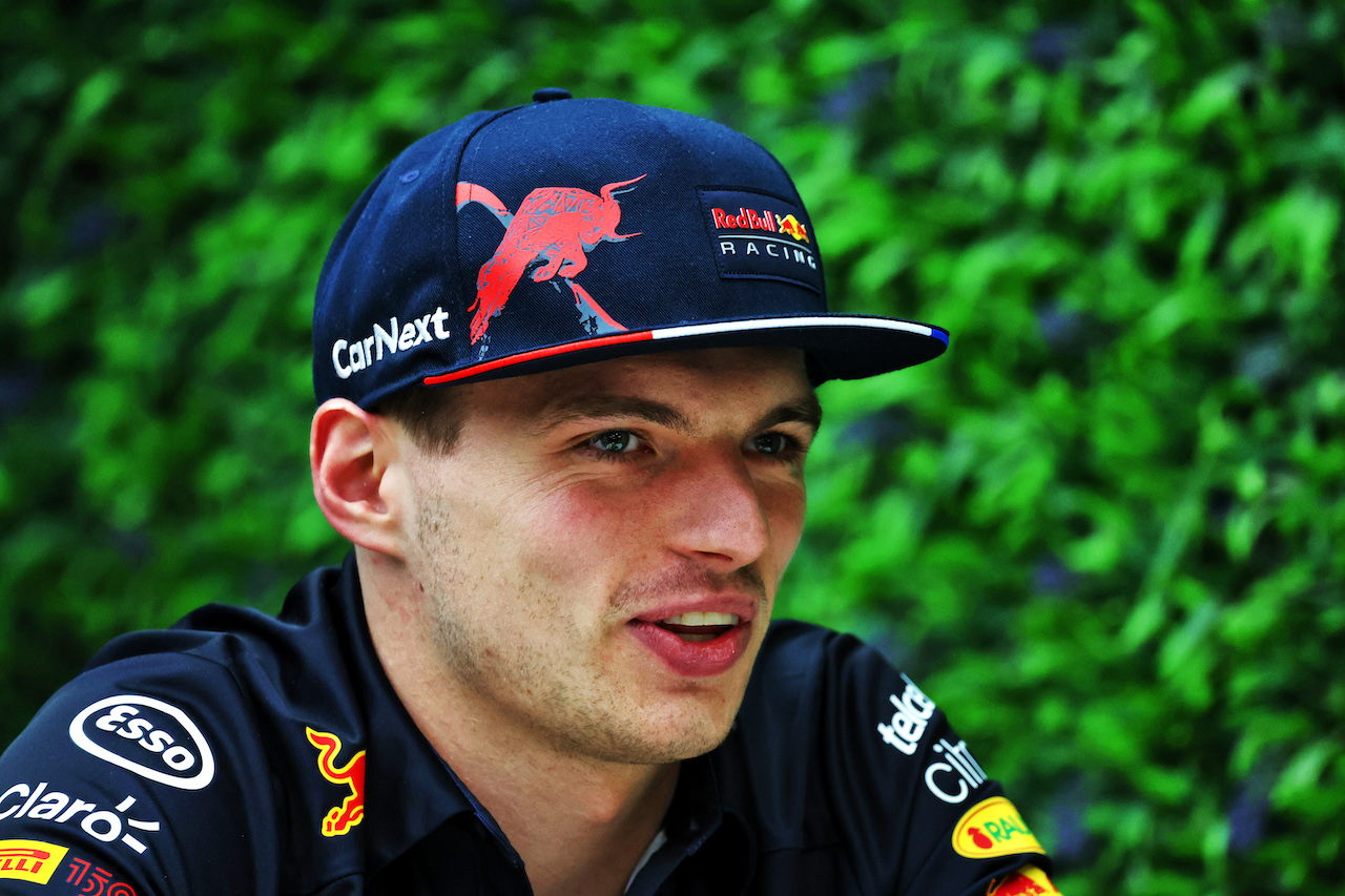 GP ARABIA SAUDITA, Max Verstappen (NLD) Red Bull Racing.
24.03.2022. Formula 1 World Championship, Rd 2, Saudi Arabian Grand Prix, Jeddah, Saudi Arabia, Preparation Day.
- www.xpbimages.com, EMail: requests@xpbimages.com © Copyright: Batchelor / XPB Images