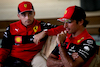GP ARABIA SAUDITA, (L to R): Charles Leclerc (MON) Ferrari with team mate Carlos Sainz Jr (ESP) Ferrari.
24.03.2022. Formula 1 World Championship, Rd 2, Saudi Arabian Grand Prix, Jeddah, Saudi Arabia, Preparation Day.
 - www.xpbimages.com, EMail: requests@xpbimages.com © Copyright: Coates / XPB Images