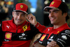 GP ARABIA SAUDITA, (L to R): Charles Leclerc (MON) Ferrari with team mate Carlos Sainz Jr (ESP) Ferrari.
24.03.2022. Formula 1 World Championship, Rd 2, Saudi Arabian Grand Prix, Jeddah, Saudi Arabia, Preparation Day.
 - www.xpbimages.com, EMail: requests@xpbimages.com © Copyright: Coates / XPB Images