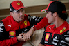 GP ARABIA SAUDITA, (L to R): Charles Leclerc (MON) Ferrari with team mate Carlos Sainz Jr (ESP) Ferrari.
24.03.2022. Formula 1 World Championship, Rd 2, Saudi Arabian Grand Prix, Jeddah, Saudi Arabia, Preparation Day.
 - www.xpbimages.com, EMail: requests@xpbimages.com © Copyright: Coates / XPB Images