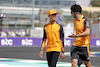 GP ARABIA SAUDITA, Lando Norris (GBR) McLaren walks the circuit with Jose Manuel Lopez Garcia (ESP) McLaren Lead Performance Engineer.
24.03.2022. Formula 1 World Championship, Rd 2, Saudi Arabian Grand Prix, Jeddah, Saudi Arabia, Preparation Day.
- www.xpbimages.com, EMail: requests@xpbimages.com © Copyright: Bearne / XPB Images