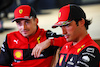 GP ARABIA SAUDITA, Carlos Sainz Jr (ESP) Ferrari with team mate Charles Leclerc (MON) Ferrari.
24.03.2022. Formula 1 World Championship, Rd 2, Saudi Arabian Grand Prix, Jeddah, Saudi Arabia, Preparation Day.
- www.xpbimages.com, EMail: requests@xpbimages.com © Copyright: Batchelor / XPB Images
