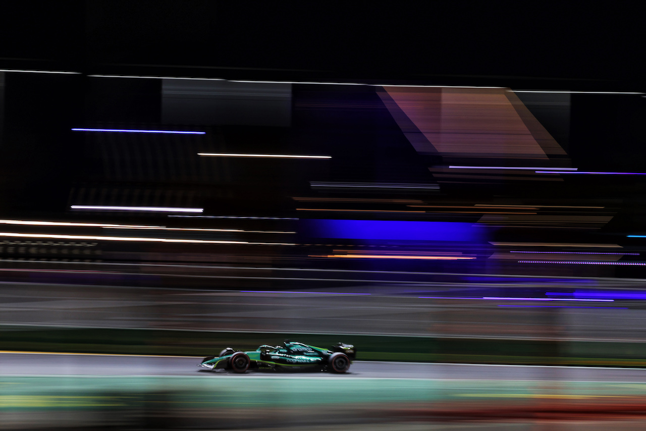 GP ARABIA SAUDITA, Lance Stroll (CDN) Aston Martin F1 Team AMR22.
26.03.2022. Formula 1 World Championship, Rd 2, Saudi Arabian Grand Prix, Jeddah, Saudi Arabia, Qualifiche Day.
- www.xpbimages.com, EMail: requests@xpbimages.com © Copyright: Batchelor / XPB Images