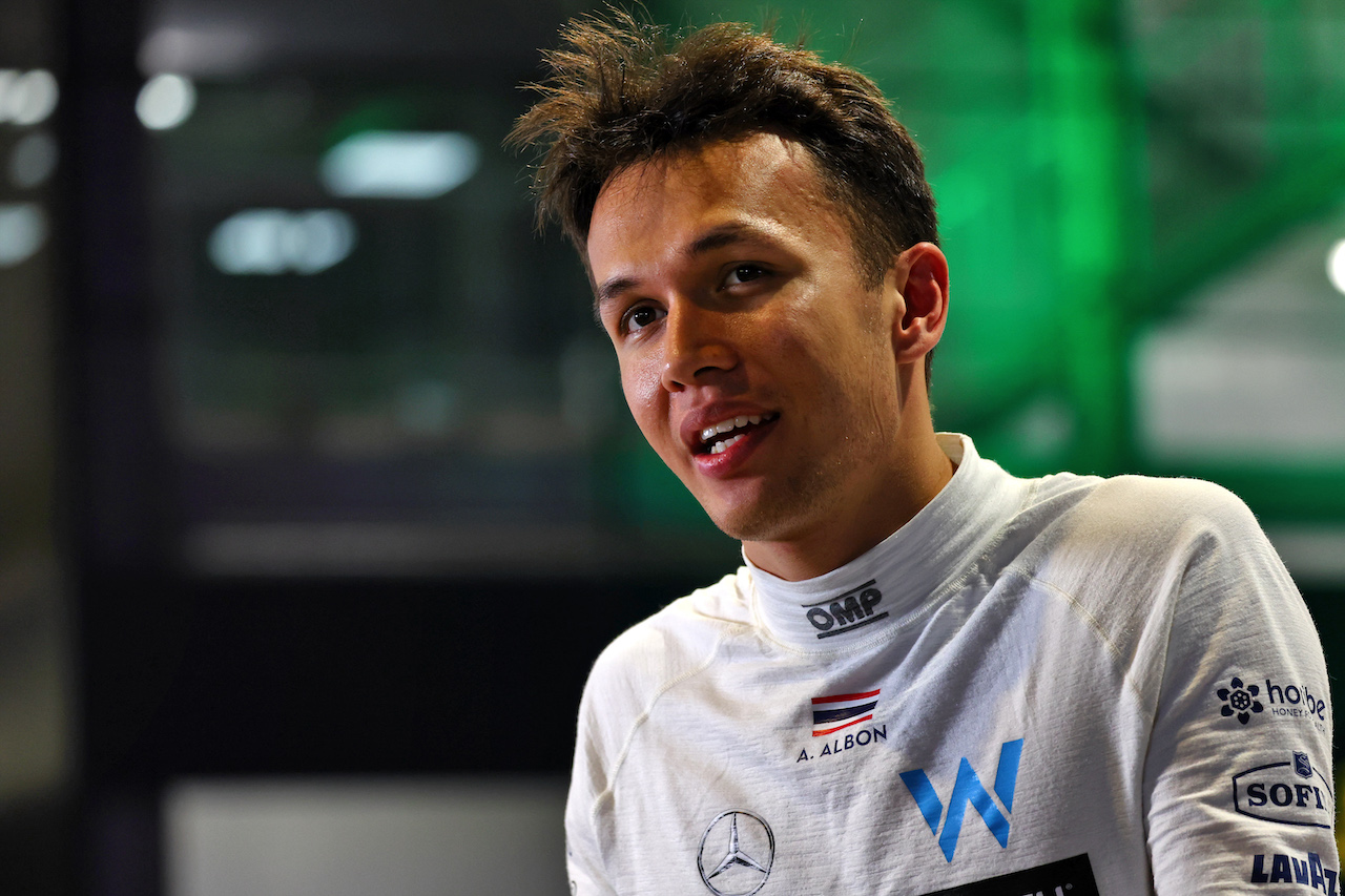 GP ARABIA SAUDITA, Alexander Albon (THA) Williams Racing.
26.03.2022. Formula 1 World Championship, Rd 2, Saudi Arabian Grand Prix, Jeddah, Saudi Arabia, Qualifiche Day.
- www.xpbimages.com, EMail: requests@xpbimages.com © Copyright: Batchelor / XPB Images