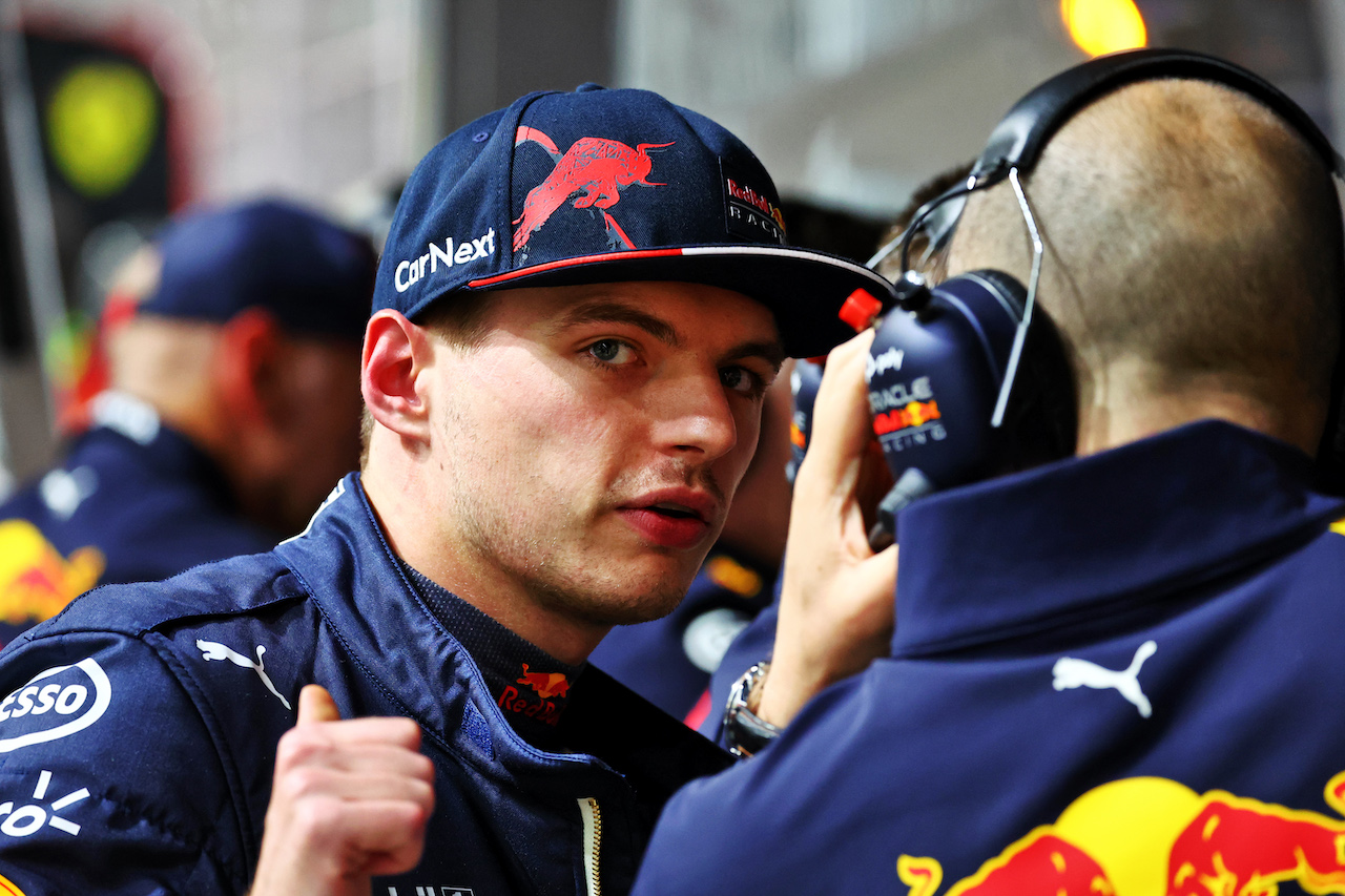GP ARABIA SAUDITA, Max Verstappen (NLD) Red Bull Racing.
26.03.2022. Formula 1 World Championship, Rd 2, Saudi Arabian Grand Prix, Jeddah, Saudi Arabia, Qualifiche Day.
- www.xpbimages.com, EMail: requests@xpbimages.com © Copyright: Batchelor / XPB Images
