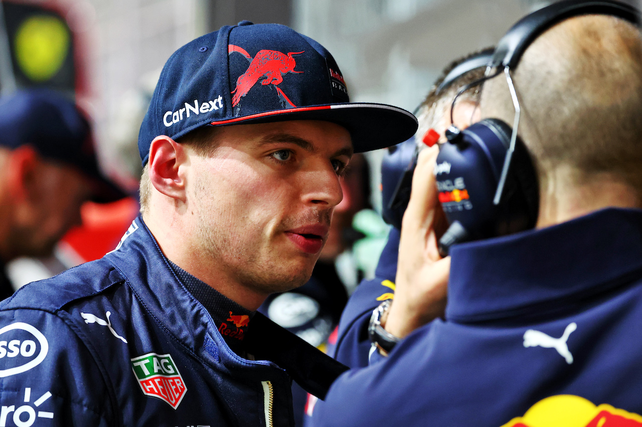 GP ARABIA SAUDITA, Max Verstappen (NLD) Red Bull Racing.
26.03.2022. Formula 1 World Championship, Rd 2, Saudi Arabian Grand Prix, Jeddah, Saudi Arabia, Qualifiche Day.
- www.xpbimages.com, EMail: requests@xpbimages.com © Copyright: Batchelor / XPB Images