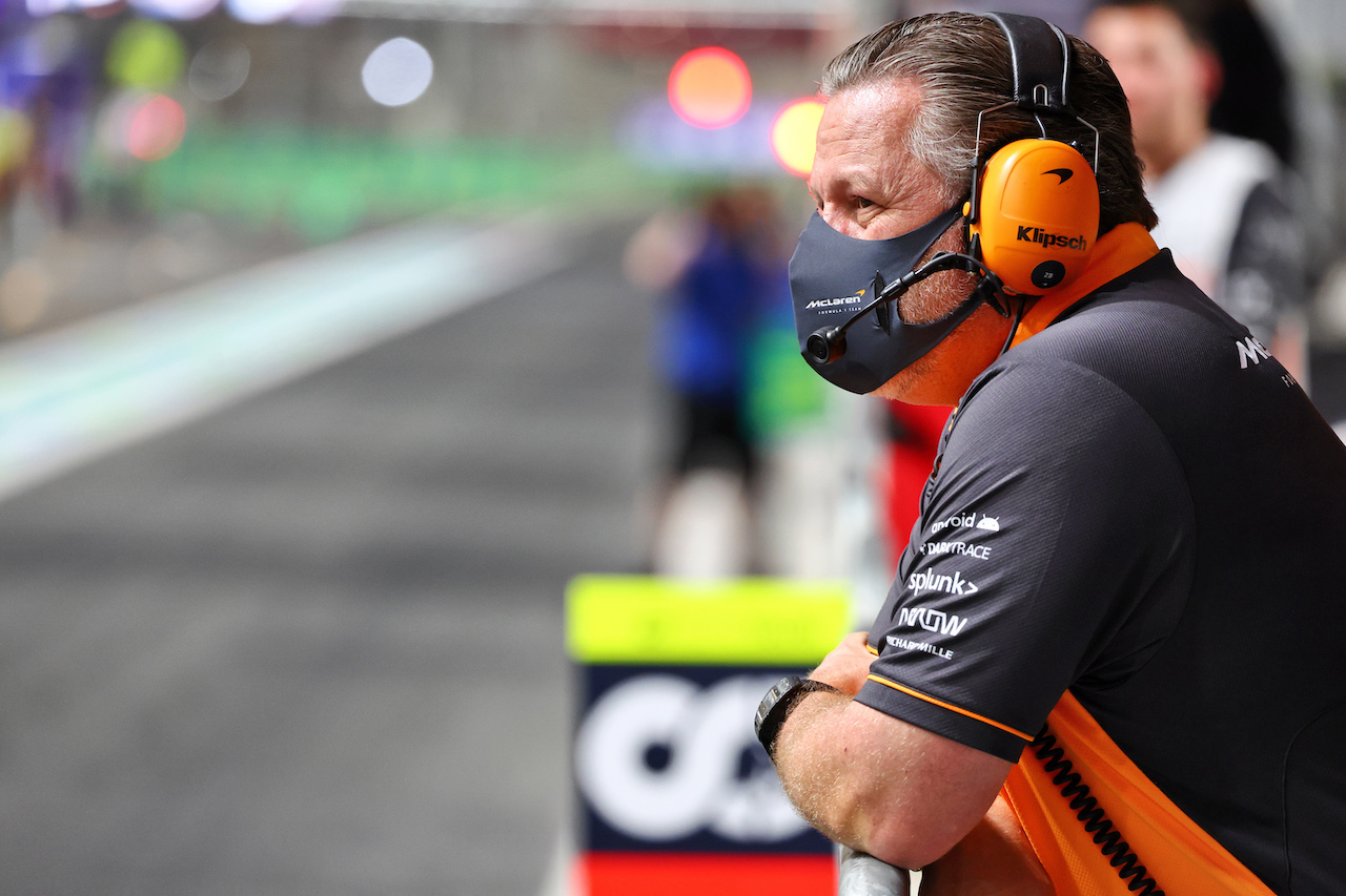GP ARABIA SAUDITA, Zak Brown (USA) McLaren Executive Director.
26.03.2022. Formula 1 World Championship, Rd 2, Saudi Arabian Grand Prix, Jeddah, Saudi Arabia, Qualifiche Day.
- www.xpbimages.com, EMail: requests@xpbimages.com © Copyright: Batchelor / XPB Images