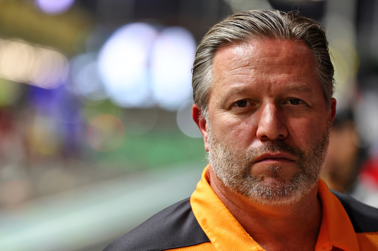 GP ARABIA SAUDITA, Zak Brown (USA) McLaren Executive Director.
26.03.2022. Formula 1 World Championship, Rd 2, Saudi Arabian Grand Prix, Jeddah, Saudi Arabia, Qualifiche Day.
- www.xpbimages.com, EMail: requests@xpbimages.com © Copyright: Batchelor / XPB Images