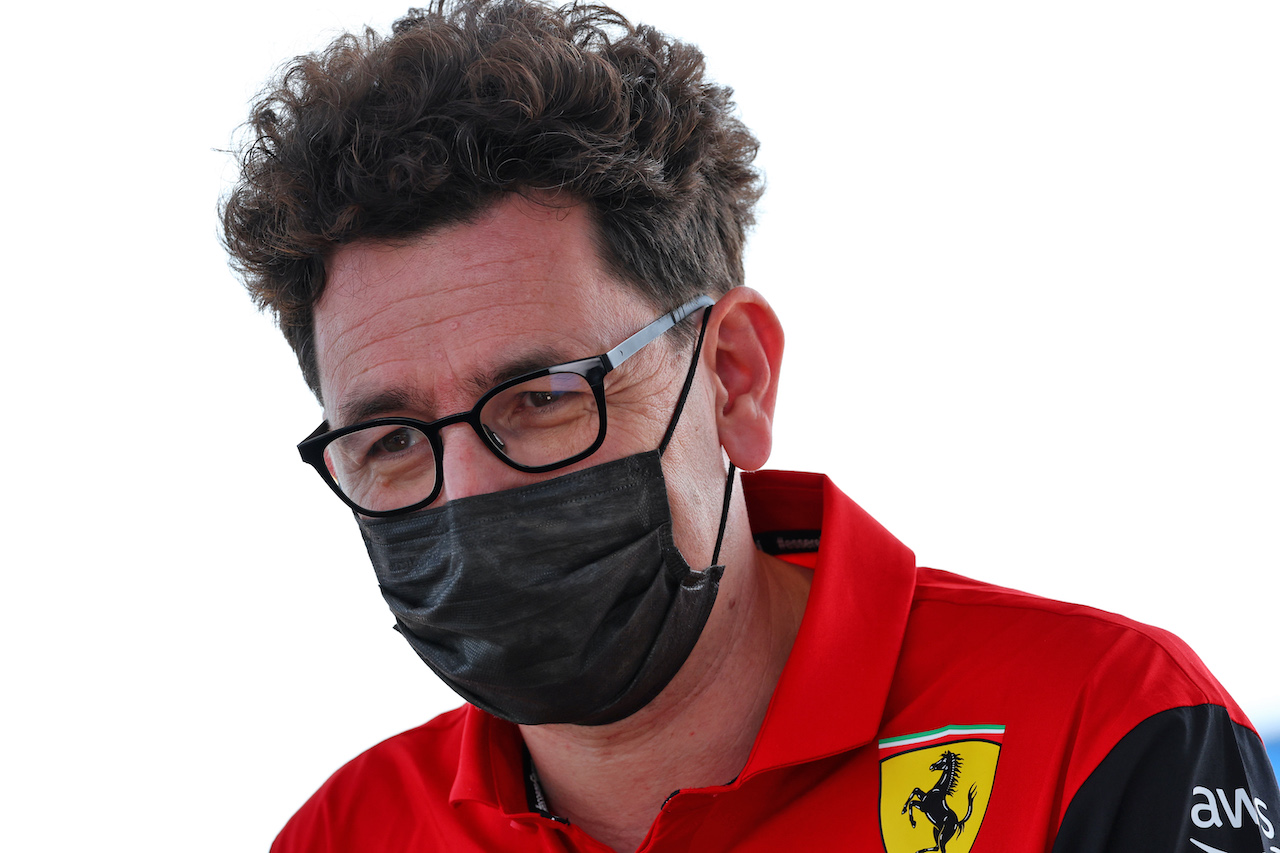 GP ARABIA SAUDITA, Mattia Binotto (ITA) Ferrari Team Principal.
26.03.2022. Formula 1 World Championship, Rd 2, Saudi Arabian Grand Prix, Jeddah, Saudi Arabia, Qualifiche Day.
- www.xpbimages.com, EMail: requests@xpbimages.com © Copyright: Batchelor / XPB Images