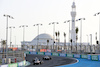 GP ARABIA SAUDITA, Nicholas Latifi (CDN) Williams Racing FW44; George Russell (GBR) Mercedes AMG F1 W13; e Valtteri Bottas (FIN) Alfa Romeo F1 Team C42.
26.03.2022. Formula 1 World Championship, Rd 2, Saudi Arabian Grand Prix, Jeddah, Saudi Arabia, Qualifiche Day.
 - www.xpbimages.com, EMail: requests@xpbimages.com © Copyright: Coates / XPB Images