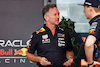 GP ARABIA SAUDITA, (L to R): Christian Horner (GBR) Red Bull Racing Team Principal with Max Verstappen (NLD) Red Bull Racing.
26.03.2022. Formula 1 World Championship, Rd 2, Saudi Arabian Grand Prix, Jeddah, Saudi Arabia, Qualifiche Day.
- www.xpbimages.com, EMail: requests@xpbimages.com © Copyright: Bearne / XPB Images