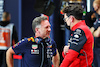 GP ARABIA SAUDITA, (L to R): Christian Horner (GBR) Red Bull Racing Team Principal with Mattia Binotto (ITA) Ferrari Team Principal.
26.03.2022. Formula 1 World Championship, Rd 2, Saudi Arabian Grand Prix, Jeddah, Saudi Arabia, Qualifiche Day.
- www.xpbimages.com, EMail: requests@xpbimages.com © Copyright: Batchelor / XPB Images
