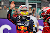 GP ARABIA SAUDITA, Sergio Perez (MEX) Red Bull Racing celebrates his pole position in qualifying parc ferme.
26.03.2022. Formula 1 World Championship, Rd 2, Saudi Arabian Grand Prix, Jeddah, Saudi Arabia, Qualifiche Day.
- www.xpbimages.com, EMail: requests@xpbimages.com © Copyright: Moy / XPB Images
