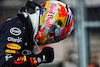 GP ARABIA SAUDITA, Sergio Perez (MEX) Red Bull Racing celebrates his pole position in qualifying parc ferme.
26.03.2022. Formula 1 World Championship, Rd 2, Saudi Arabian Grand Prix, Jeddah, Saudi Arabia, Qualifiche Day.
 - www.xpbimages.com, EMail: requests@xpbimages.com © Copyright: Coates / XPB Images