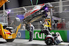 GP ARABIA SAUDITA, The damaged Haas VF-22 of Mick Schumacher (GER) Haas F1 Team is removed from the circuit after he crashed during qualifying.
26.03.2022. Formula 1 World Championship, Rd 2, Saudi Arabian Grand Prix, Jeddah, Saudi Arabia, Qualifiche Day.
- www.xpbimages.com, EMail: requests@xpbimages.com © Copyright: Bearne / XPB Images