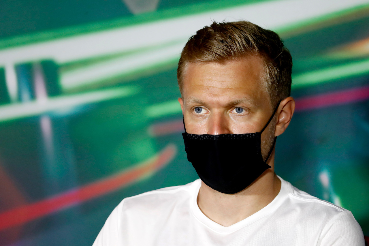 GP ARABIA SAUDITA, Kevin Magnussen (DEN) Haas F1 Team in the FIA Press Conference.
25.03.2022 Formula 1 World Championship, Rd 2, Saudi Arabian Grand Prix, Jeddah, Saudi Arabia, Practice Day.
- www.xpbimages.com, EMail: requests@xpbimages.com © Copyright: XPB Images