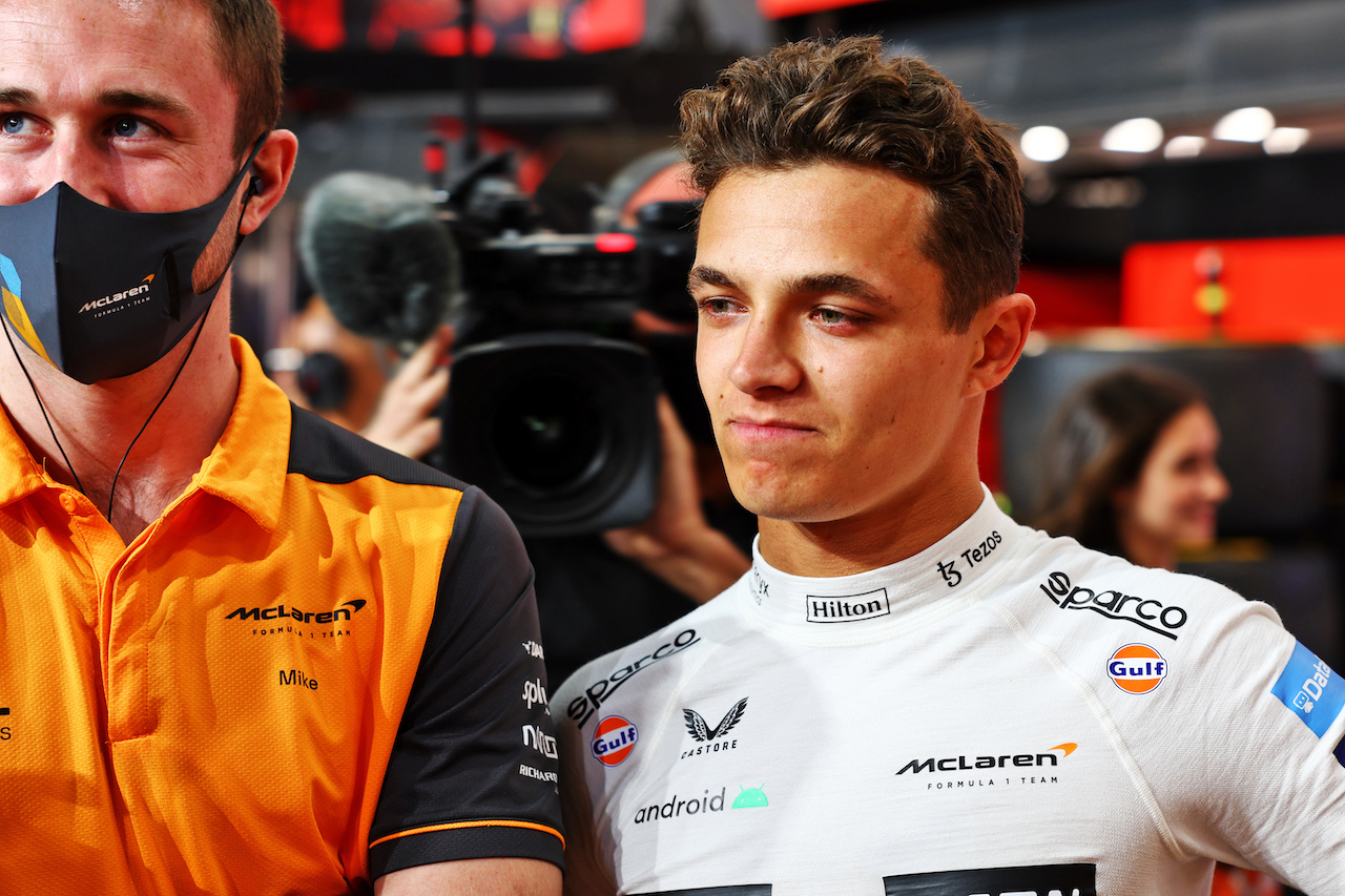 GP ARABIA SAUDITA, Lando Norris (GBR) McLaren.
25.03.2022 Formula 1 World Championship, Rd 2, Saudi Arabian Grand Prix, Jeddah, Saudi Arabia, Practice Day.
- www.xpbimages.com, EMail: requests@xpbimages.com © Copyright: Batchelor / XPB Images