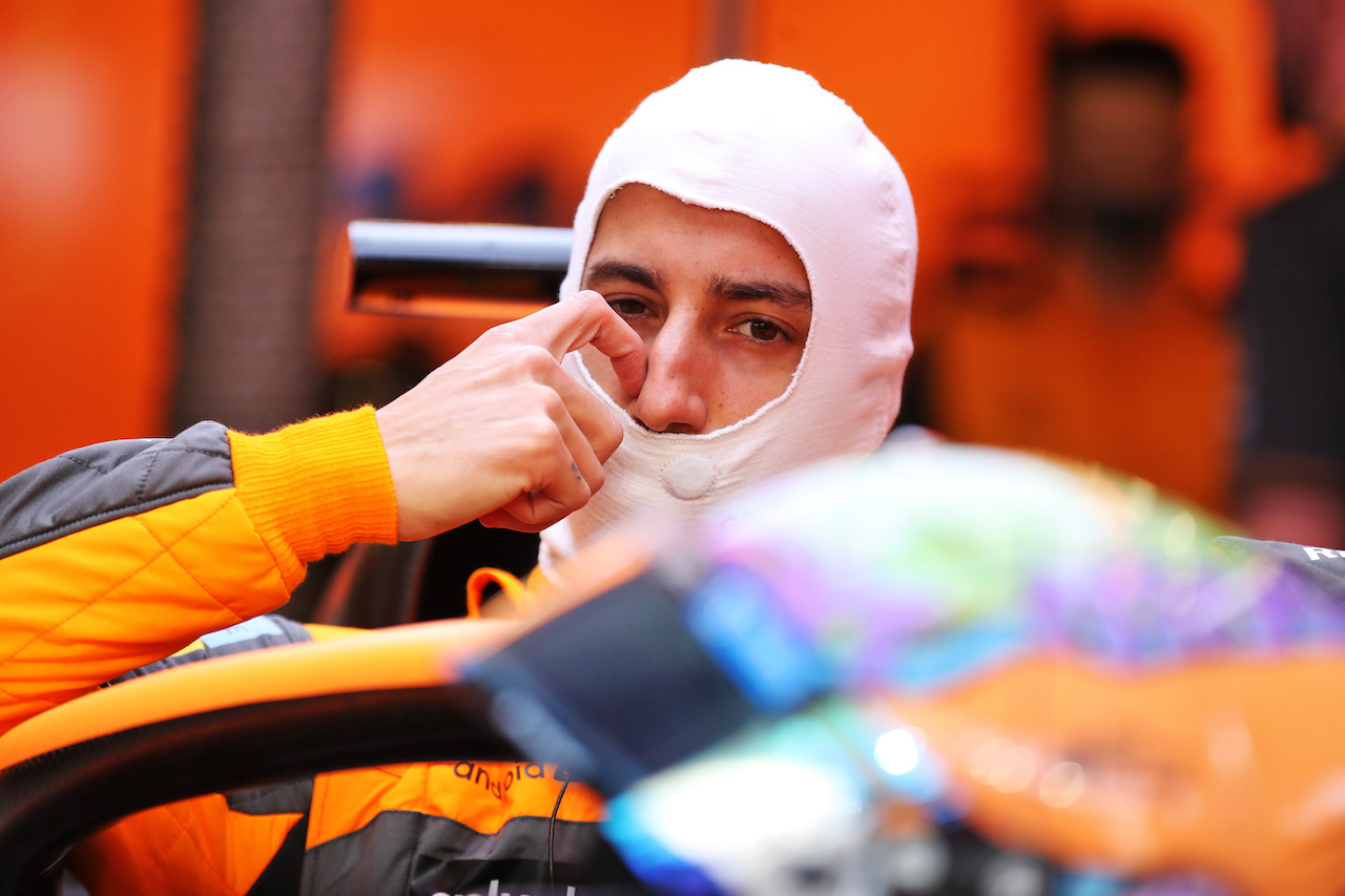 GP ARABIA SAUDITA, Daniel Ricciardo (AUS) McLaren MCL36.
25.03.2022 Formula 1 World Championship, Rd 2, Saudi Arabian Grand Prix, Jeddah, Saudi Arabia, Practice Day.
 - www.xpbimages.com, EMail: requests@xpbimages.com © Copyright: Coates / XPB Images