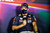 GP ARABIA SAUDITA, Sergio Perez (MEX) Red Bull Racing in the FIA Press Conference.
25.03.2022 Formula 1 World Championship, Rd 2, Saudi Arabian Grand Prix, Jeddah, Saudi Arabia, Practice Day.
- www.xpbimages.com, EMail: requests@xpbimages.com © Copyright: XPB Images