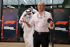GP ARABIA SAUDITA, (L to R): Mohammed Bin Sulayem (UAE) FIA President e Stefano Domenicali (ITA) Formula One President e CEO address the media after a meeting if teams e drivers following a missile strike on an Aramco oil facility near to the circuit.
25.03.2022 Formula 1 World Championship, Rd 2, Saudi Arabian Grand Prix, Jeddah, Saudi Arabia, Practice Day.
- www.xpbimages.com, EMail: requests@xpbimages.com © Copyright: Moy / XPB Images