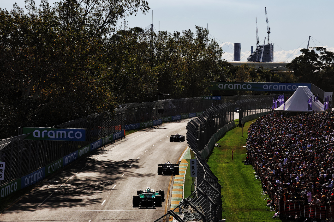 GP AUSTRALIA, Lance Stroll (CDN) Aston Martin F1 Team AMR22.
10.04.2022. Formula 1 World Championship, Rd 3, Australian Grand Prix, Albert Park, Melbourne, Australia, Gara Day.
- www.xpbimages.com, EMail: requests@xpbimages.com © Copyright: Bearne / XPB Images