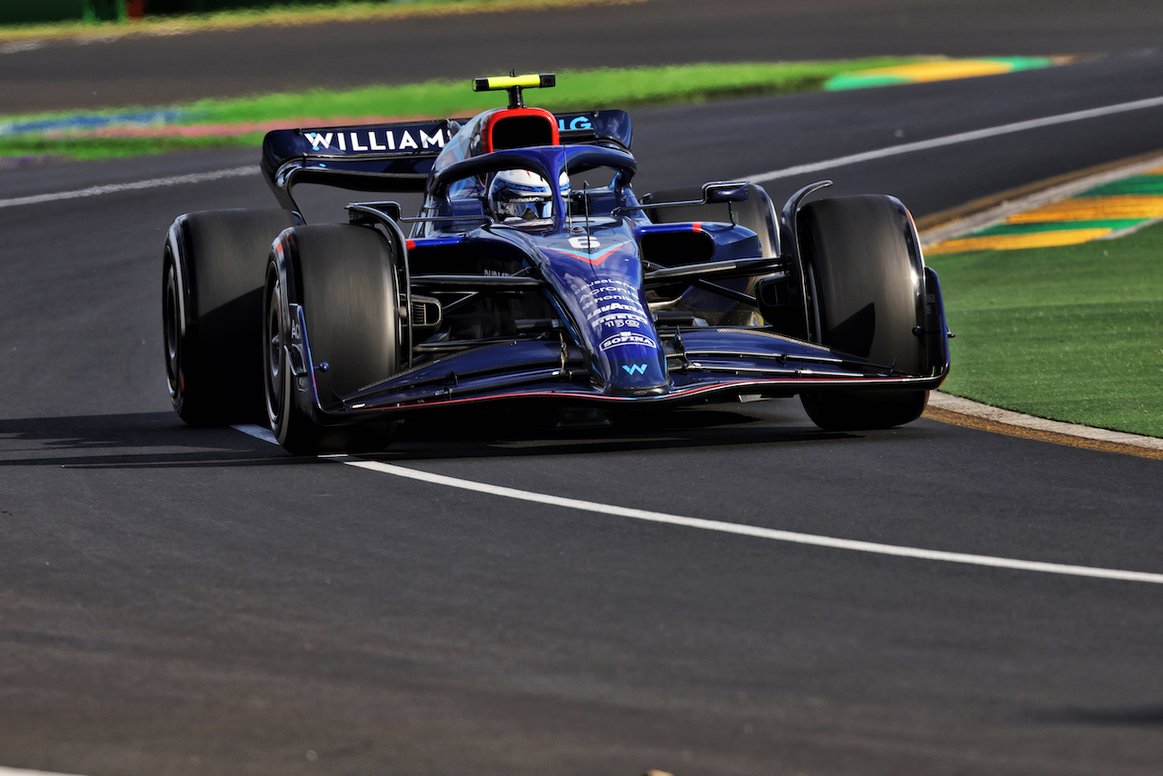 GP AUSTRALIA, Nicholas Latifi (CDN) Williams Racing FW44.
10.04.2022. Formula 1 World Championship, Rd 3, Australian Grand Prix, Albert Park, Melbourne, Australia, Gara Day.
- www.xpbimages.com, EMail: requests@xpbimages.com © Copyright: Bearne / XPB Images