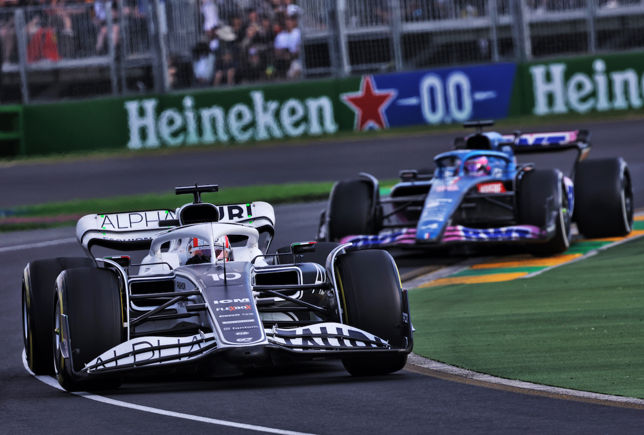 GP AUSTRALIA, Pierre Gasly (FRA) AlphaTauri AT03.
10.04.2022. Formula 1 World Championship, Rd 3, Australian Grand Prix, Albert Park, Melbourne, Australia, Gara Day.
- www.xpbimages.com, EMail: requests@xpbimages.com © Copyright: Bearne / XPB Images