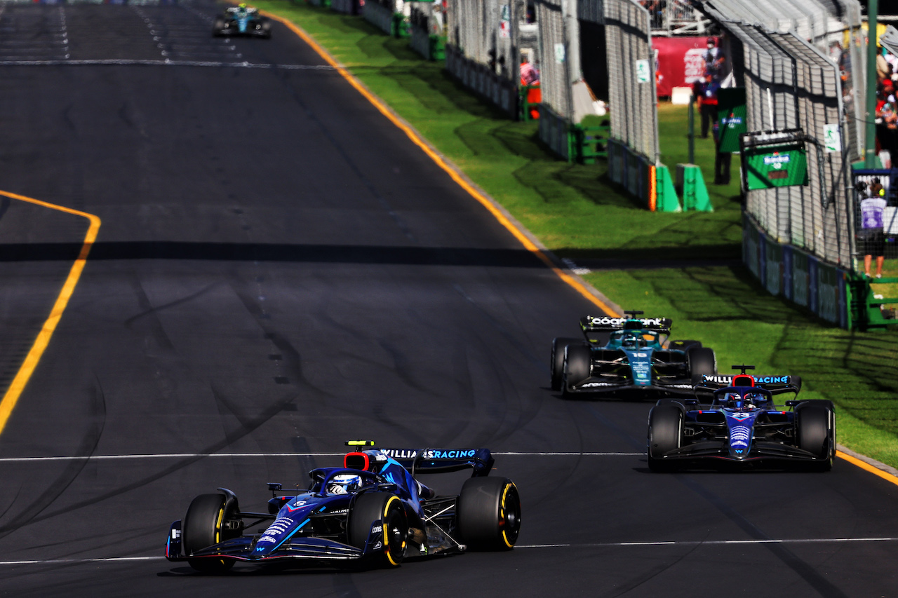 GP AUSTRALIA, Nicholas Latifi (CDN) Williams Racing FW44.
10.04.2022. Formula 1 World Championship, Rd 3, Australian Grand Prix, Albert Park, Melbourne, Australia, Gara Day.
- www.xpbimages.com, EMail: requests@xpbimages.com © Copyright: Batchelor / XPB Images