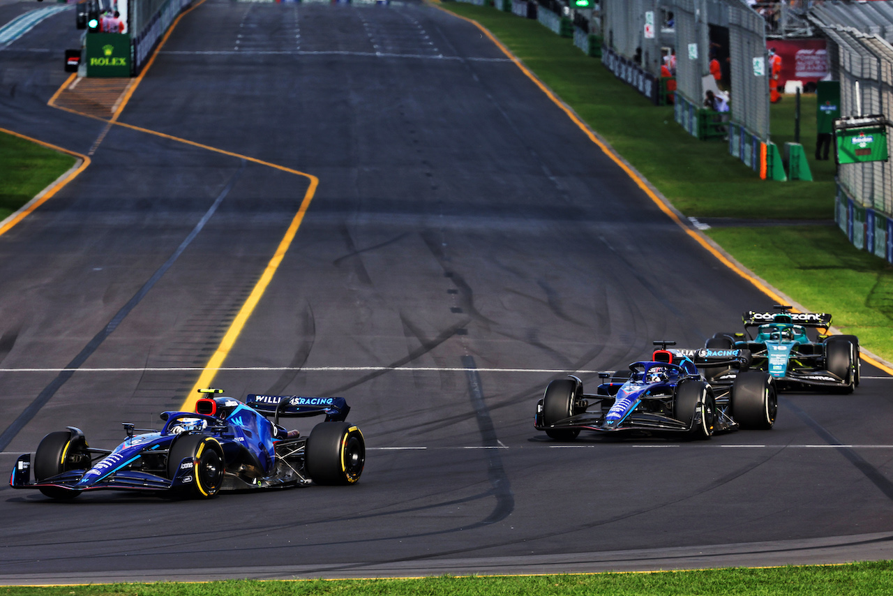 GP AUSTRALIA, Nicholas Latifi (CDN) Williams Racing FW44.
10.04.2022. Formula 1 World Championship, Rd 3, Australian Grand Prix, Albert Park, Melbourne, Australia, Gara Day.
- www.xpbimages.com, EMail: requests@xpbimages.com © Copyright: Batchelor / XPB Images