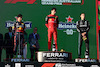 GP AUSTRALIA, 1st place Charles Leclerc (MON) Ferrari F1-75 with 2nd place Sergio Perez (MEX) Red Bull Racing RB18 e 3rd place George Russell (GBR) Mercedes AMG F1.
10.04.2022. Formula 1 World Championship, Rd 3, Australian Grand Prix, Albert Park, Melbourne, Australia, Gara Day.
- www.xpbimages.com, EMail: requests@xpbimages.com ¬© Copyright: Batchelor / XPB Images
