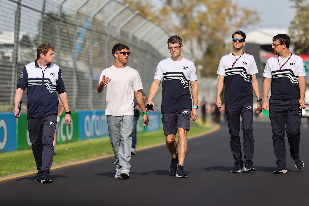 GP AUSTRALIA, Pierre Gasly (FRA), AlphaTauri F1 
07.04.2022. Formula 1 World Championship, Rd 3, Australian Grand Prix, Albert Park, Melbourne, Australia, Preparation Day.
- www.xpbimages.com, EMail: requests@xpbimages.com ¬© Copyright: Charniaux / XPB Images