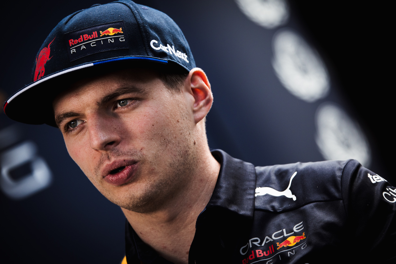 GP AUSTRALIA, Max Verstappen (NLD) Red Bull Racing.
07.04.2022. Formula 1 World Championship, Rd 3, Australian Grand Prix, Albert Park, Melbourne, Australia, Preparation Day.
- www.xpbimages.com, EMail: requests@xpbimages.com © Copyright: Bearne / XPB Images