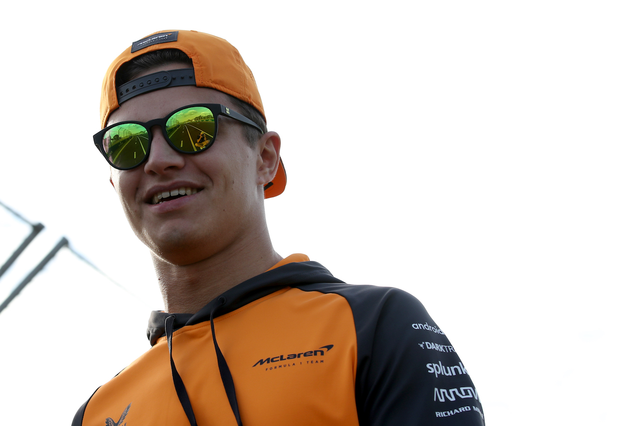 GP AUSTRALIA, Lando Norris (GBR) McLaren.
06.04.2022. Formula 1 World Championship, Rd 3, Australian Grand Prix, Albert Park, Melbourne, Australia, Preparation Day.
 - www.xpbimages.com, EMail: requests@xpbimages.com © Copyright: Coates / XPB Images