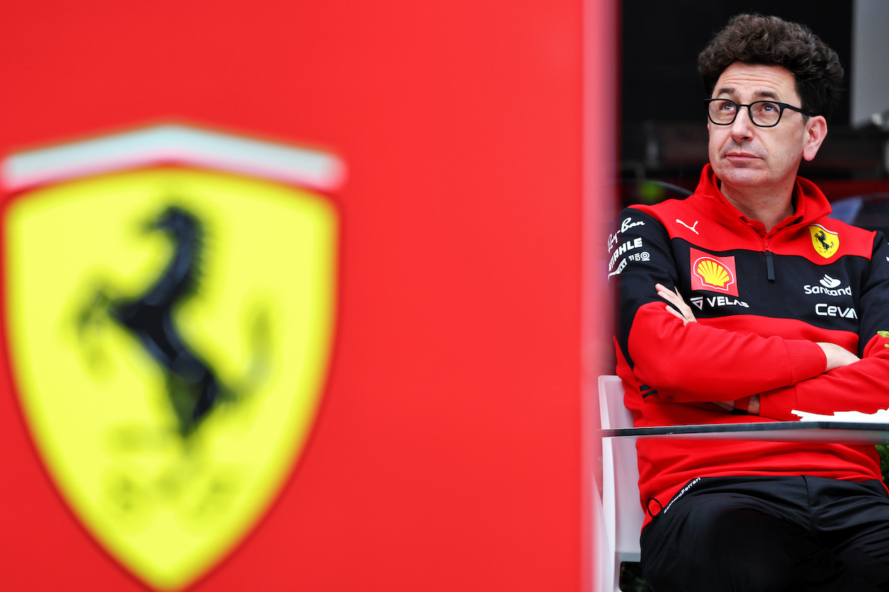 GP AUSTRALIA, Mattia Binotto (ITA) Ferrari Team Principal.
07.04.2022. Formula 1 World Championship, Rd 3, Australian Grand Prix, Albert Park, Melbourne, Australia, Preparation Day.
- www.xpbimages.com, EMail: requests@xpbimages.com © Copyright: Batchelor / XPB Images