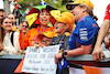 GP AUSTRALIA, Daniel Ricciardo (AUS) McLaren fans.
07.04.2022. Formula 1 World Championship, Rd 3, Australian Grand Prix, Albert Park, Melbourne, Australia, Preparation Day.
 - www.xpbimages.com, EMail: requests@xpbimages.com © Copyright: Coates / XPB Images