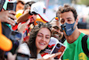 GP AUSTRALIA, Daniel Ricciardo (AUS) McLaren with fans.
07.04.2022. Formula 1 World Championship, Rd 3, Australian Grand Prix, Albert Park, Melbourne, Australia, Preparation Day.
 - www.xpbimages.com, EMail: requests@xpbimages.com © Copyright: Coates / XPB Images