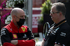 GP AUSTRALIA, (L to R): Jock Clear (GBR) Ferrari Engineering Director with Ron Meadows (GBR) Mercedes GP Team Manager.
06.04.2022. Formula 1 World Championship, Rd 3, Australian Grand Prix, Albert Park, Melbourne, Australia, Preparation Day.
 - www.xpbimages.com, EMail: requests@xpbimages.com © Copyright: Coates / XPB Images